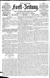 Forst-Zeitung 18911002 Seite: 1