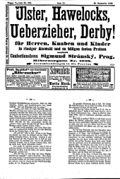 Prager Tagblatt 19020930 Seite: 20