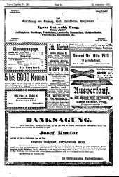 Prager Tagblatt 19020930 Seite: 22