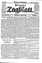 Prager Tagblatt 19021001 Seite: 1