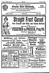 Prager Tagblatt 19021001 Seite: 24