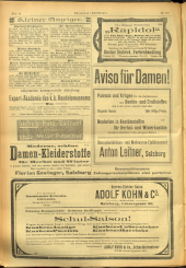 Salzburger Volksblatt: unabh. Tageszeitung f. Stadt u. Land Salzburg 19020929 Seite: 10