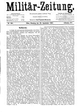 Militär-Zeitung 19020930 Seite: 1