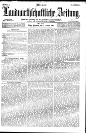 Wiener Landwirtschaftliche Zeitung 19021001 Seite: 1