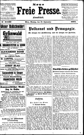 Neue Freie Presse 19320926 Seite: 1