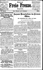 Neue Freie Presse 19320928 Seite: 1