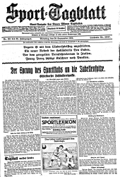 (Wiener) Sporttagblatt