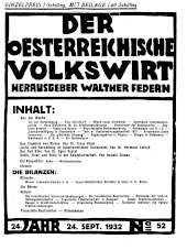 Der österreichische Volkswirt