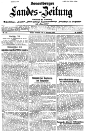 Vorarlberger Landes-Zeitung 19320921 Seite: 1