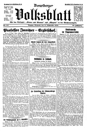 Vorarlberger Volksblatt 19320921 Seite: 1