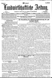 Wiener Landwirtschaftliche Zeitung 19320924 Seite: 1