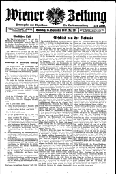 Wiener Zeitung 19370918 Seite: 1