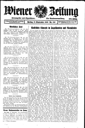 Wiener Zeitung 19370917 Seite: 1