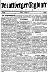 Bregenzer/Vorarlberger Tagblatt 19370917 Seite: 1