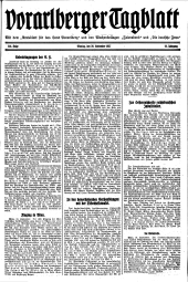 Bregenzer/Vorarlberger Tagblatt 19370920 Seite: 1