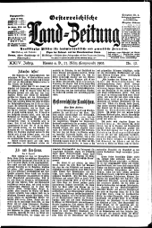 Österreichische Land-Zeitung