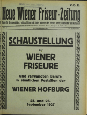 Neue Wiener Friseur-Zeitung