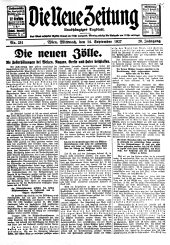 Die neue Zeitung