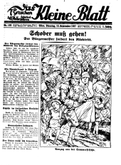 Das Kleine Blatt 19270913 Seite: 1