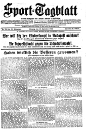 (Wiener) Sporttagblatt 19270913 Seite: 1