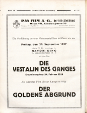 Österreichische Film-Zeitung 19270917 Seite: 22
