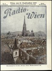 Radio Wien 19270919 Seite: 1