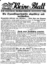 Das Kleine Blatt 19320912 Seite: 1