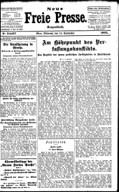 Neue Freie Presse 19320914 Seite: 1