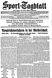 (Wiener) Sporttagblatt