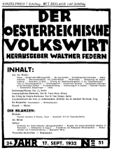 Der österreichische Volkswirt 19320917 Seite: 1