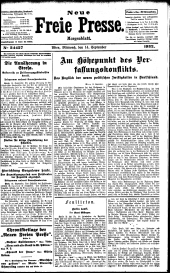 Neue Freie Presse