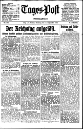 (Linzer) Tages-Post 19320913 Seite: 1