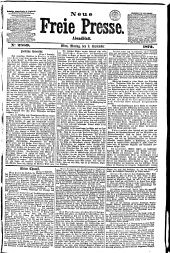 Neue Freie Presse 18720909 Seite: 1