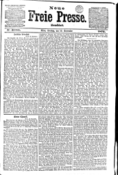 Neue Freie Presse 18720910 Seite: 1