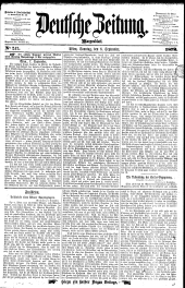 Deutsche Zeitung 18720908 Seite: 1