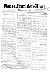 Neues Fremden-Blatt 18720907 Seite: 1