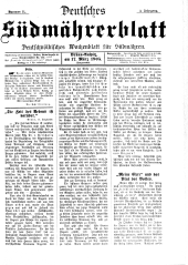 Deutsches Südmährerblatt