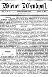 Wiener Zeitung 19050313 Seite: 1