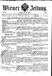 Wiener Zeitung 19050312 Seite: 1