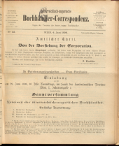 Oesterreichische Buchhändler-Correspondenz