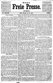 Neue Freie Presse 18980620 Seite: 1