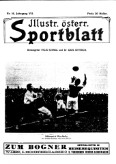 Illustriertes (Österreichisches) Sportblatt 19110415 Seite: 1