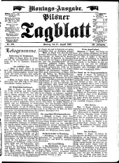 Pilsener Tagblatt 19020818 Seite: 1