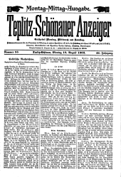 Teplitz-Schönauer Anzeiger 19020818 Seite: 1