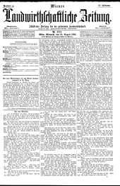 Wiener Landwirtschaftliche Zeitung 19020820 Seite: 1
