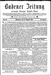 Badener Zeitung 19020813 Seite: 1