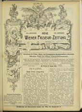 Neue Wiener Friseur-Zeitung 19020815 Seite: 1