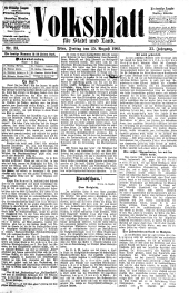 Volksblatt für Stadt und Land 19020815 Seite: 1