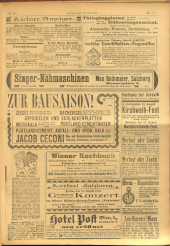 Salzburger Volksblatt: unabh. Tageszeitung f. Stadt u. Land Salzburg 19020814 Seite: 11