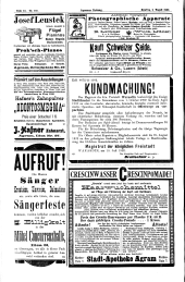 Agramer Zeitung 19020809 Seite: 12